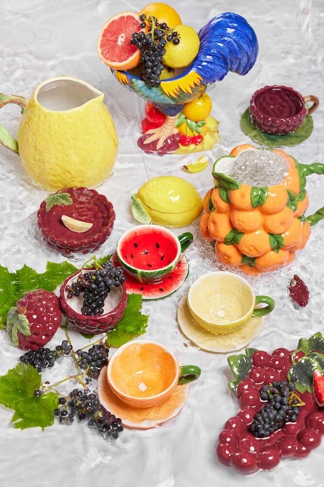 BOWL WITH LID LEMON YELLOW - BYON